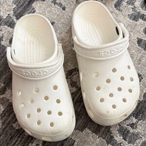 CROCS Kids Classic Clog in White